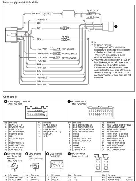 clarion rdb465d pin wire diagram 